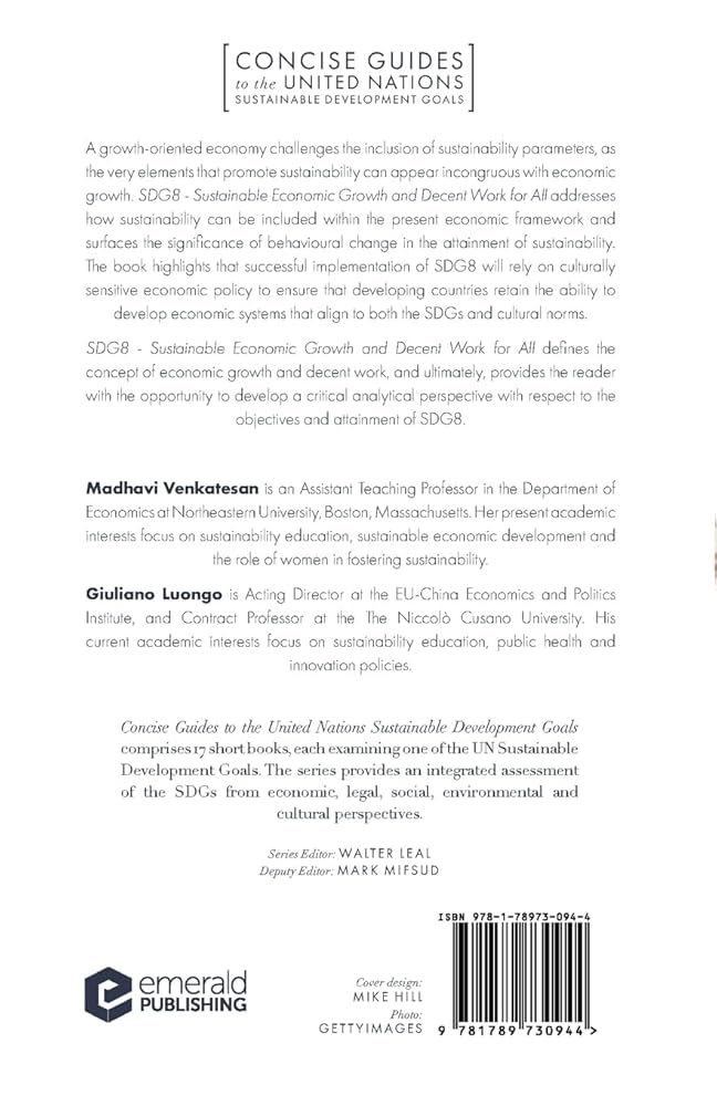 SDG8 - Sustainable Economic Growth and Decent Work for All